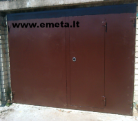 Metaliniai garažo vartai I EMETA UAB